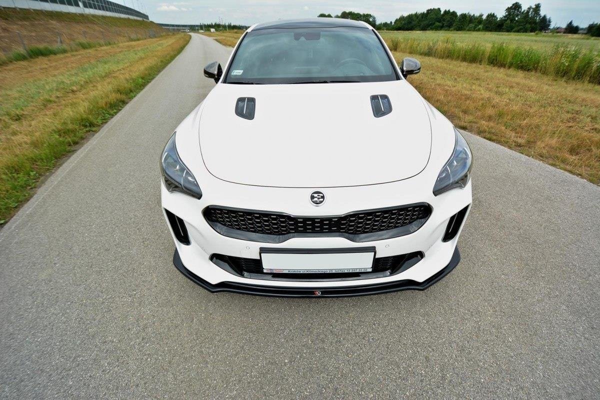 Image of Front Splitter V.2 Kia Stinger GT - Textured