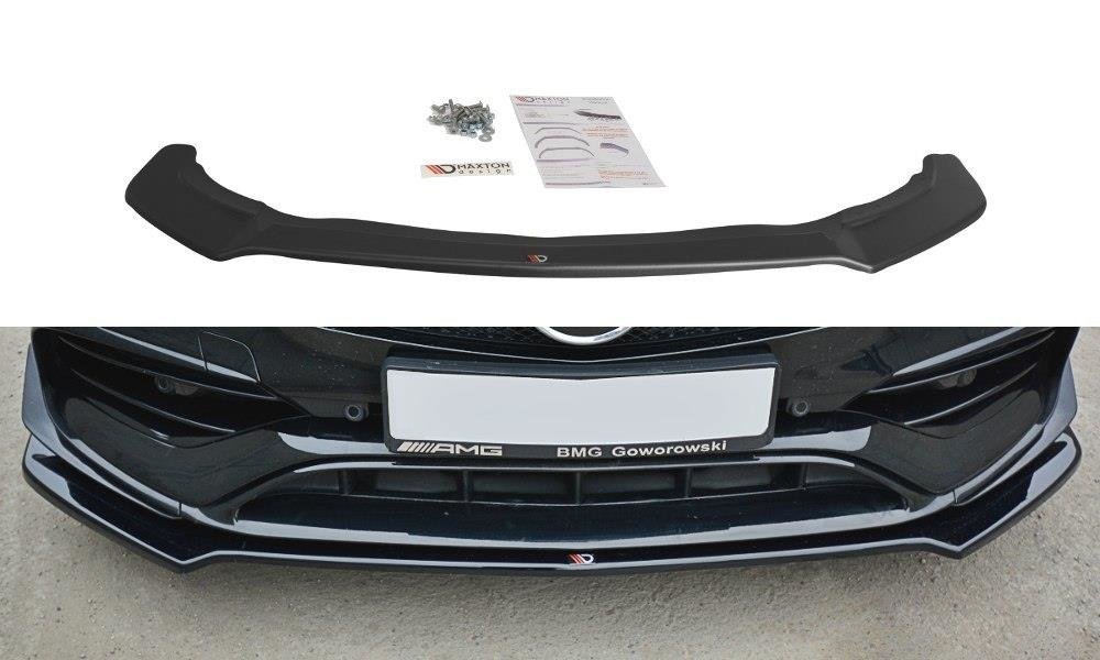 Image of Front Splitter V.2 Mercedes CLA A45 AMG C117 Facelift-T