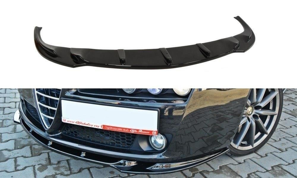 Image of Voorsplitter V.1 Alfa Romeo 159 - Glanzend Zwart