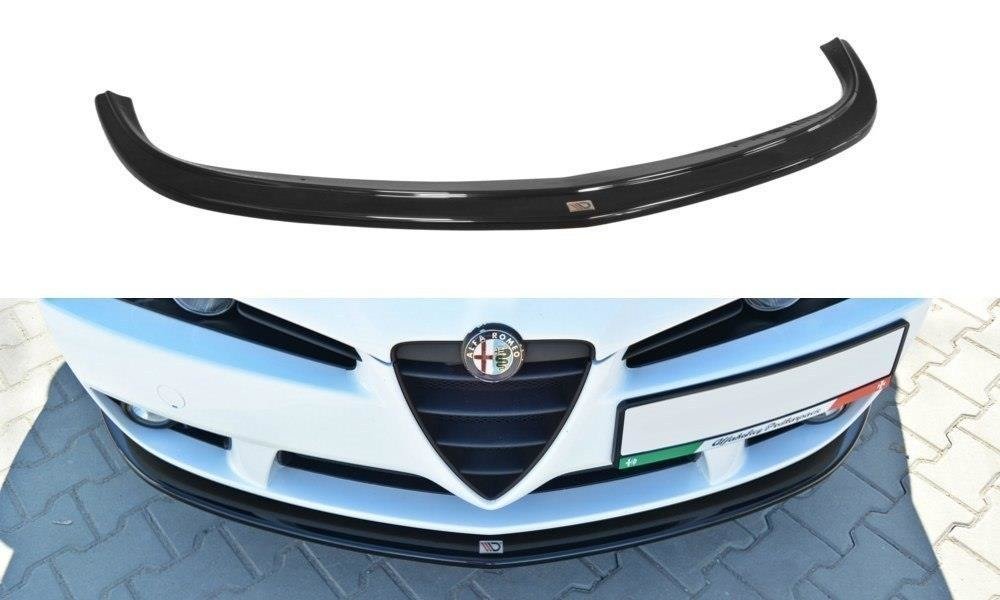 Image of Voorsplitter Alfa Romeo Brera - Glanzend Zwart 