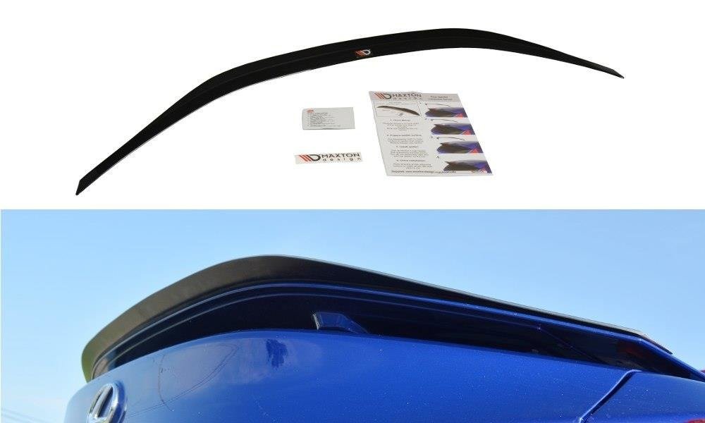 Image of Spoiler Cap Lexus RC F - Textured