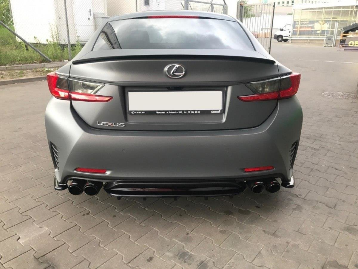 Image of Spoiler Cap Lexus RC - Textured