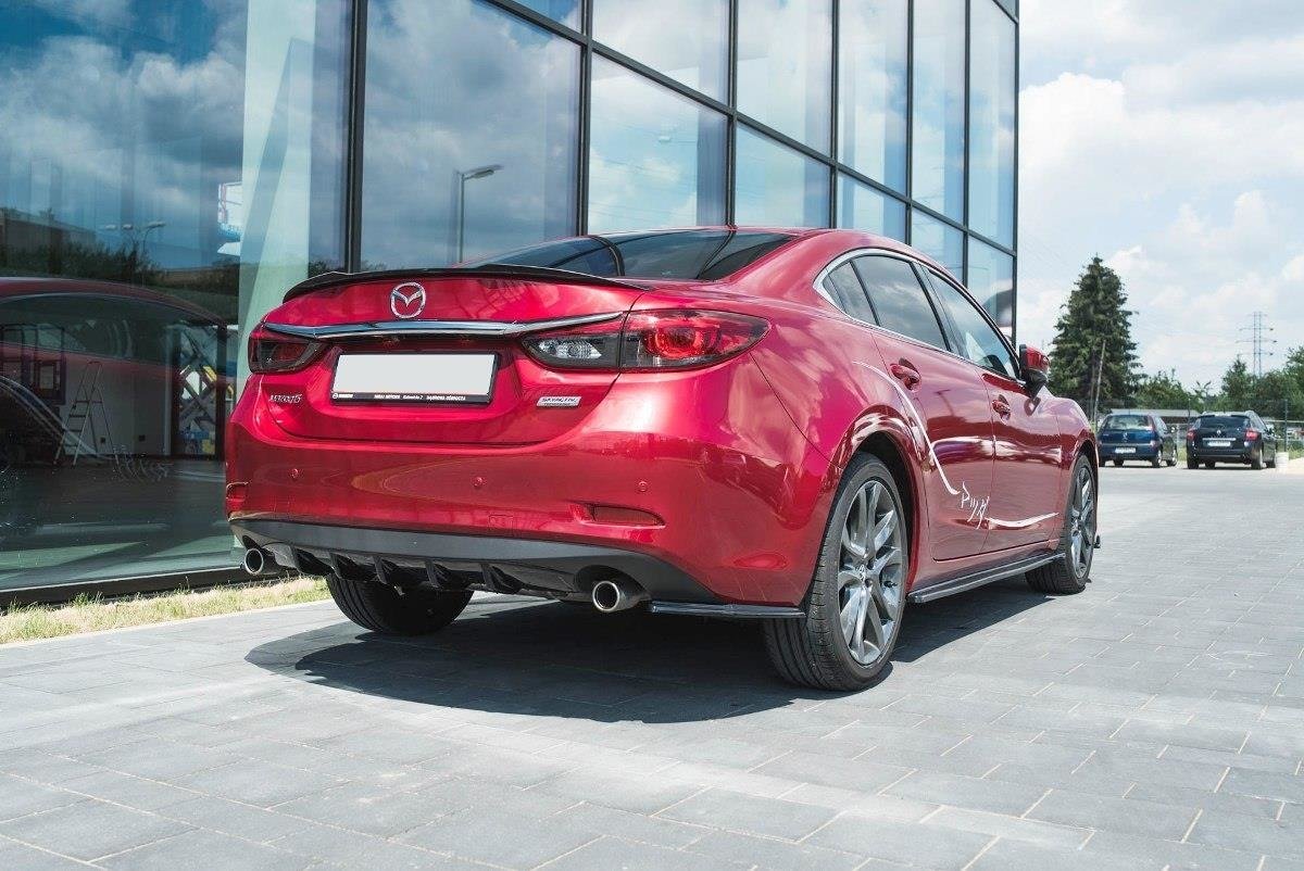 Image of Spoiler Cap Mazda 6 Gj (MK3) Facelift - Textured