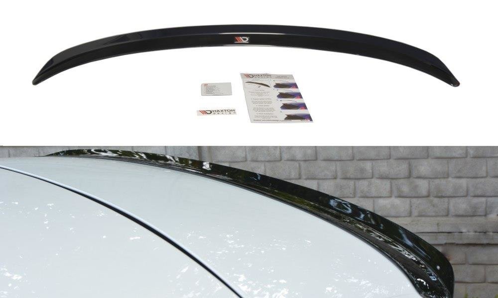 Image of Spoiler Cap Renault Megane MK4 Hatchback - Textured