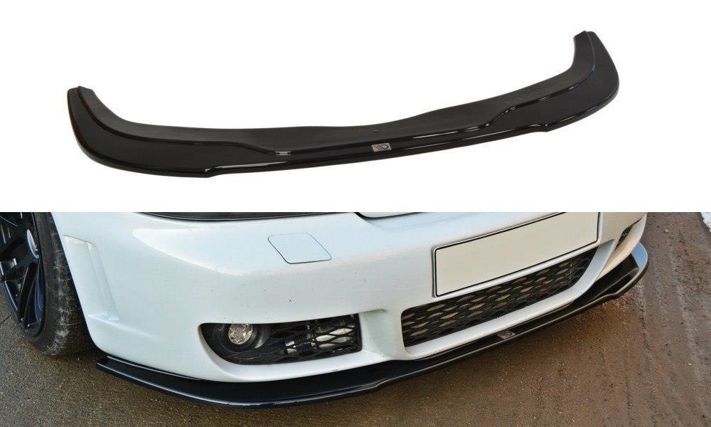 Image of Front Splitter Audi RS4 B5 - Gloss Black