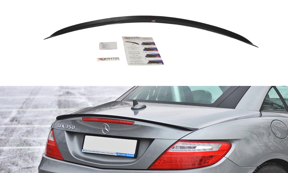 Image of Spoiler Cap Mercedes-Benz SLK R172 - Textured