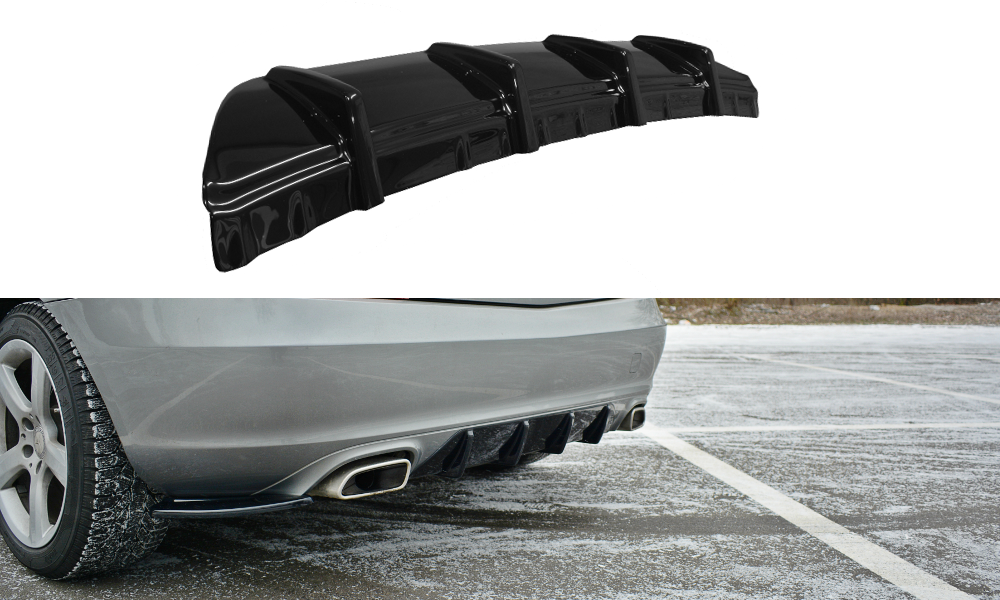 Image of Rear Valance Mercedes-Benz SLK R172 - Textured
