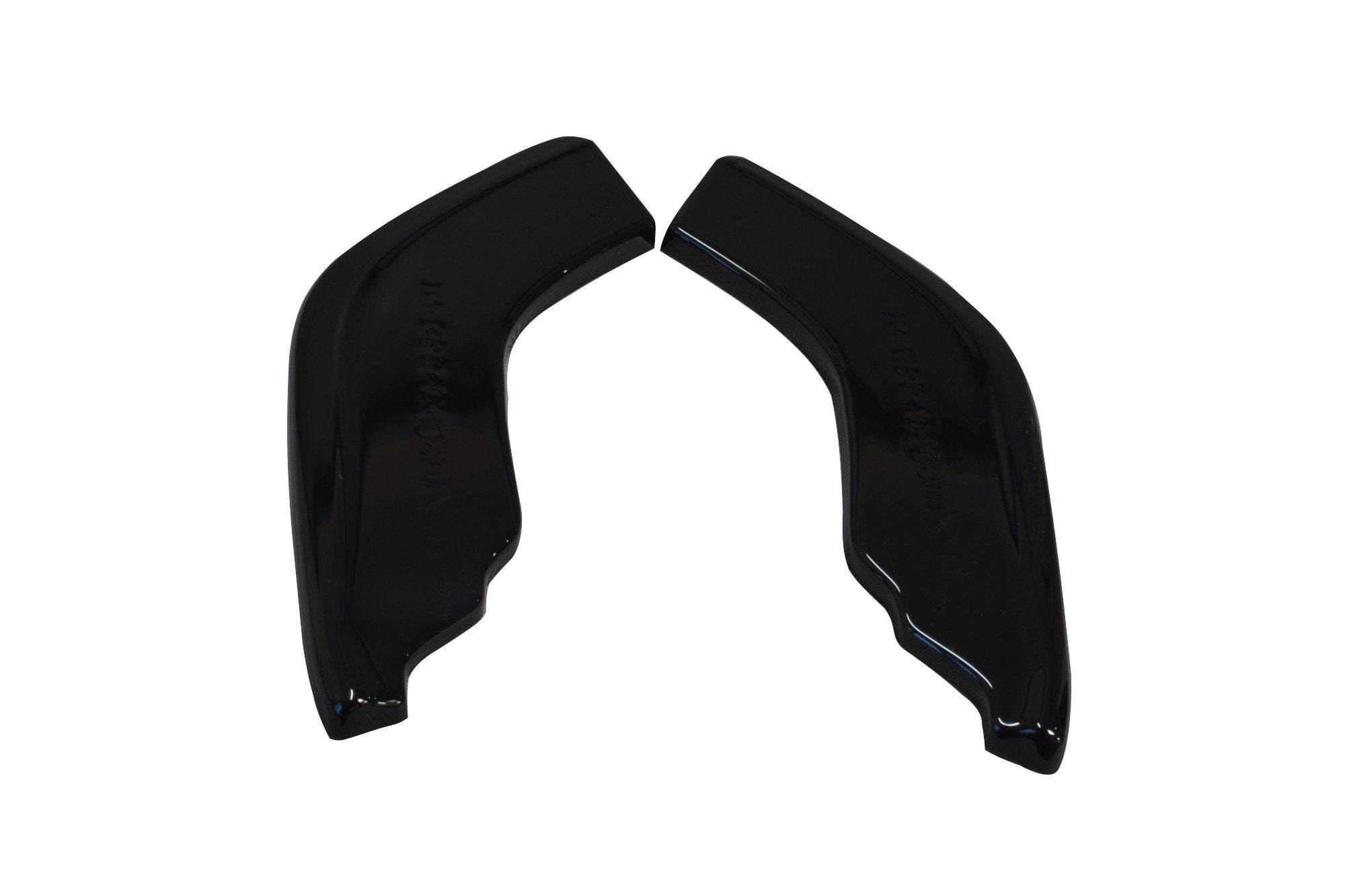 Image of Rear Side Splitters Infiniti G35 Coupe - Gloss Black