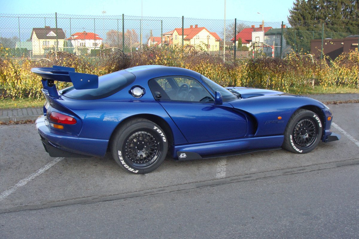 Image of Racing Side Skirts Diffusers Dodge Viper GTs