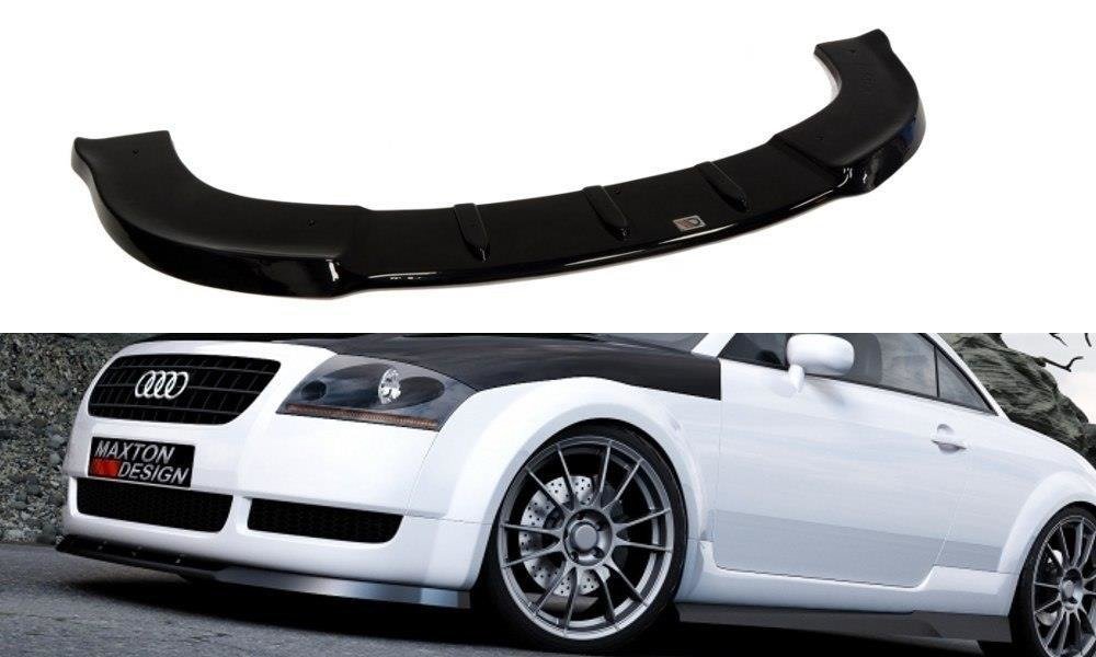 Image of Front Splitter Audi TT 8N - Gloss Black