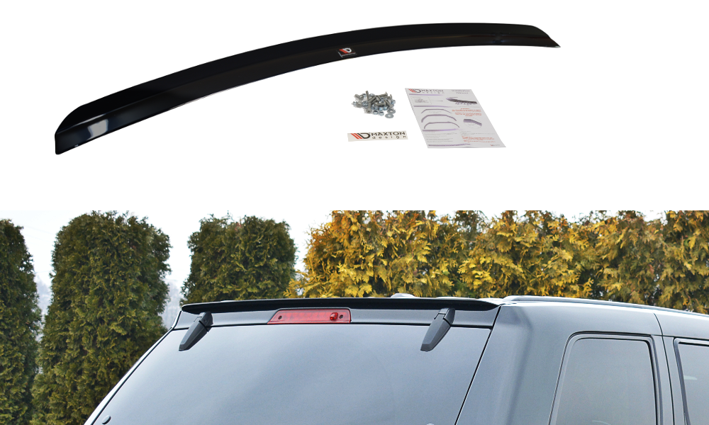 Image of Spoiler Extension Jeep Grand Cherokee WK STR8 - Textured