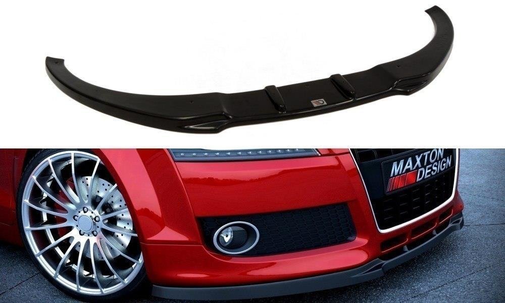 Image of Front Splitter Audi TT 8J - Gloss Black