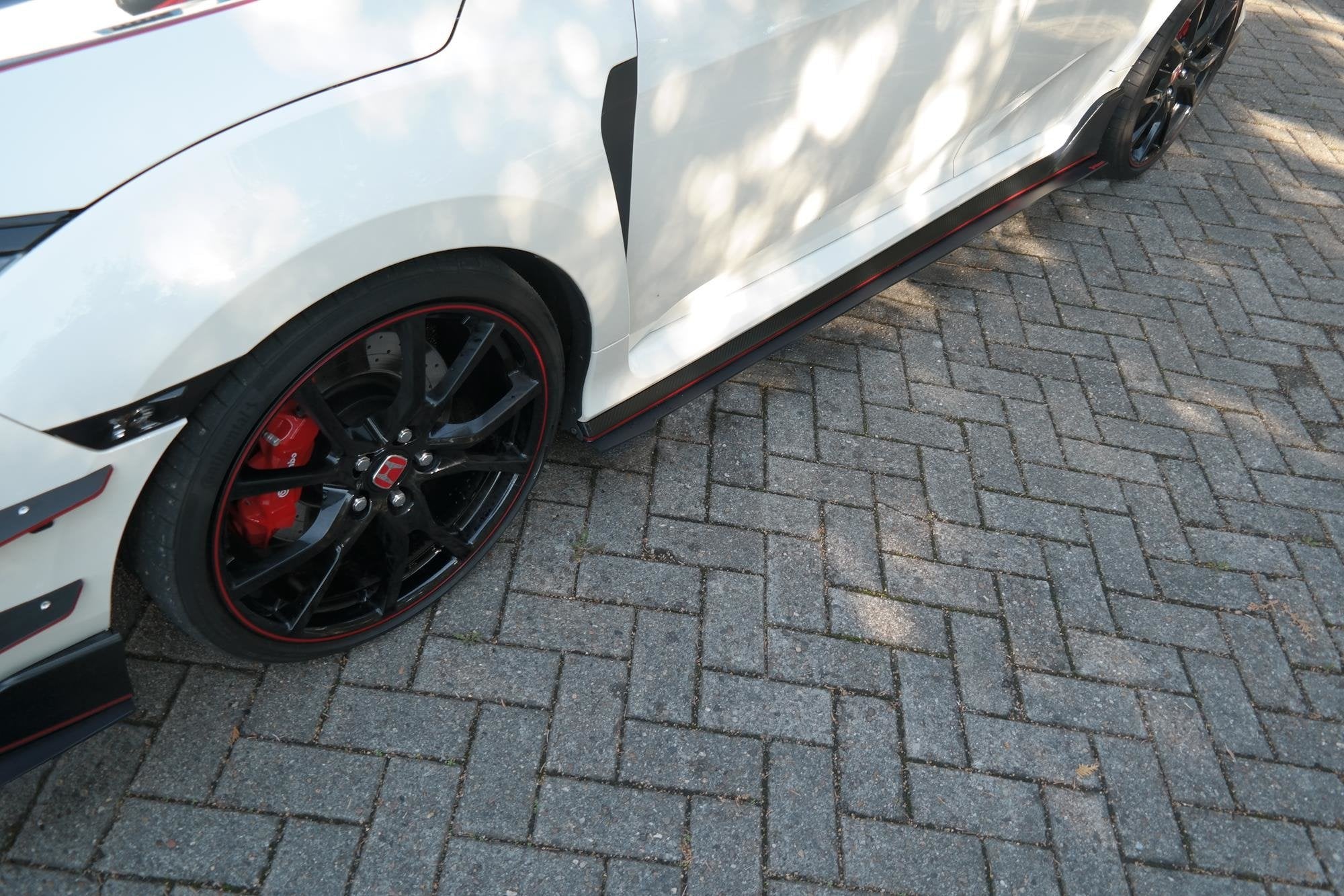 Image of Racing Sideskirts Diffusers Honda Civic X Type R