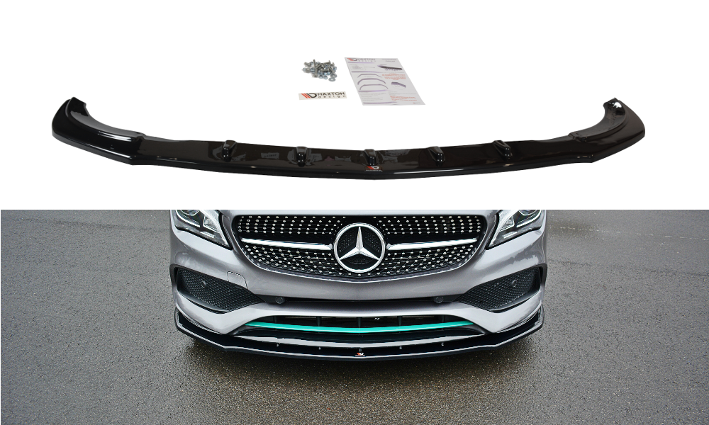 Image of Front Splitter V.1 Mercedes-Benz CLA C117 AMG-Line Facelift- V2