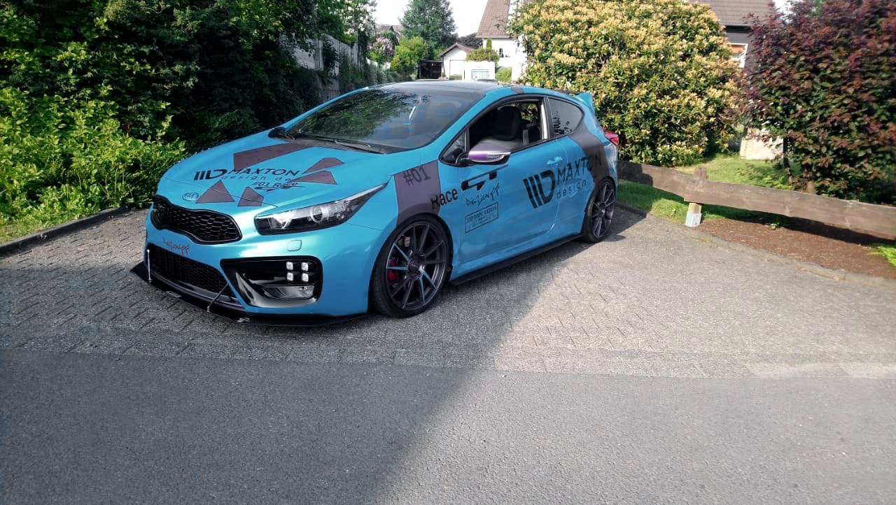 Image of Racing Side Skirts Diffusers Kia Cee'D / Pro Cee'D GT MK2