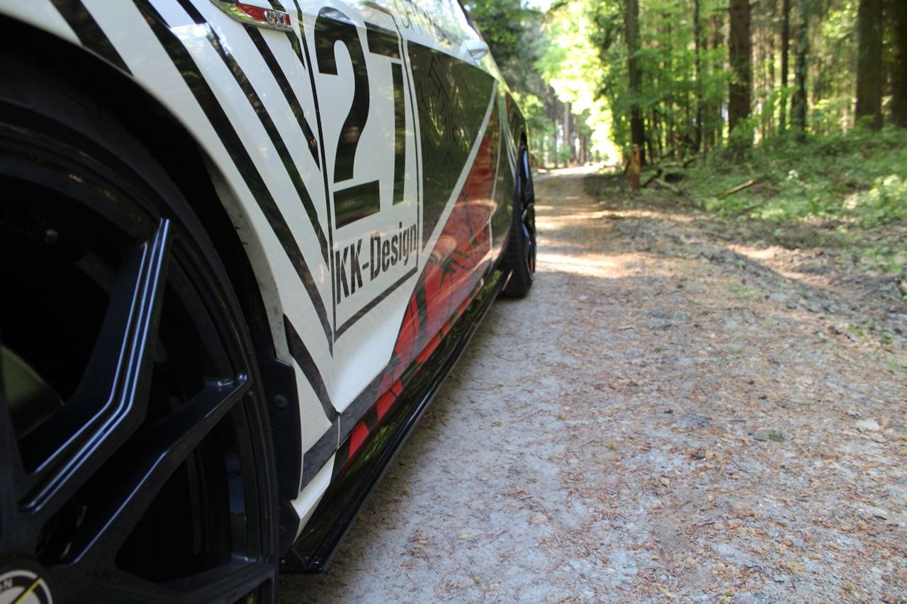 Image of Racing zijskirts diffusers VW Golf VII GTi Clubsport