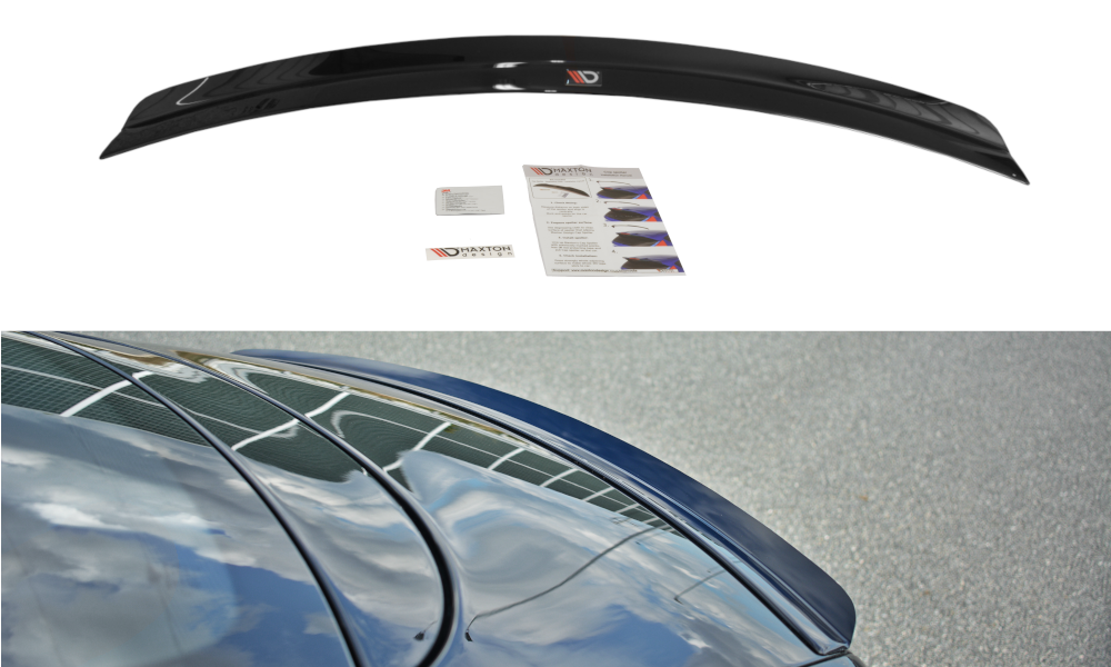 Image of Spoiler Extension Bentley Continental GT - Gloss Black