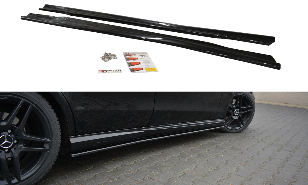 Image of Side Skirts Diffusers Mercedes-Benz E63 AMG W212 -GB