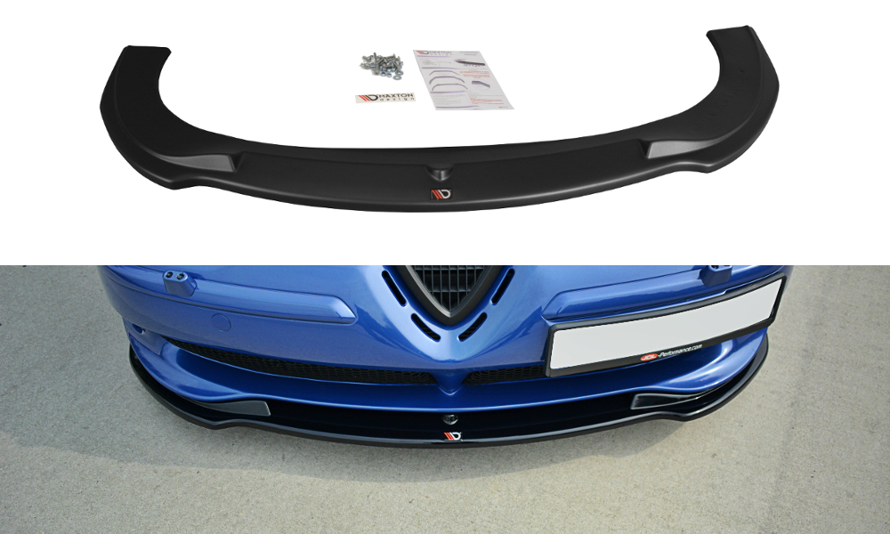 Image of Front Splitter V.1 Alfa Romeo 156 GTA - Textured