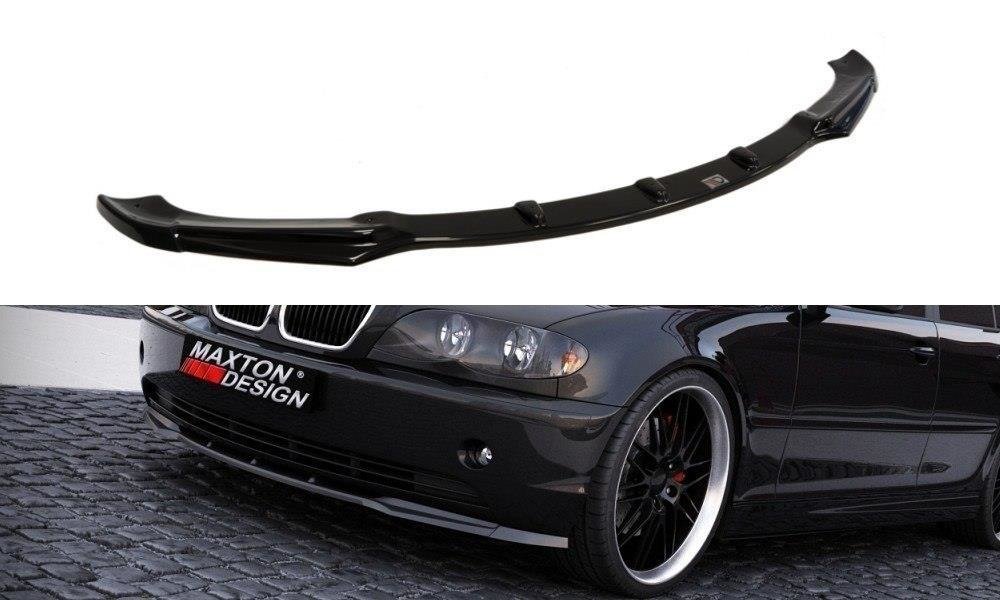 Image of Voorsplitter BMW 3 E46 Limousine Facelift-model - Glanzend Zwart