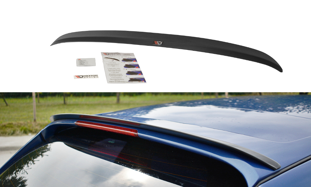 Image of Spoiler Extension Alfa Romeo 156 GTA SW - Textured