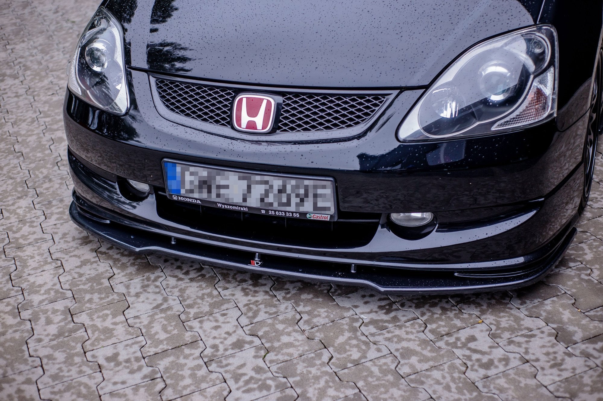 Image of Voorsplitter V.1 Honda Civic Ep3 (MK7) Type-R/S Facelift-G