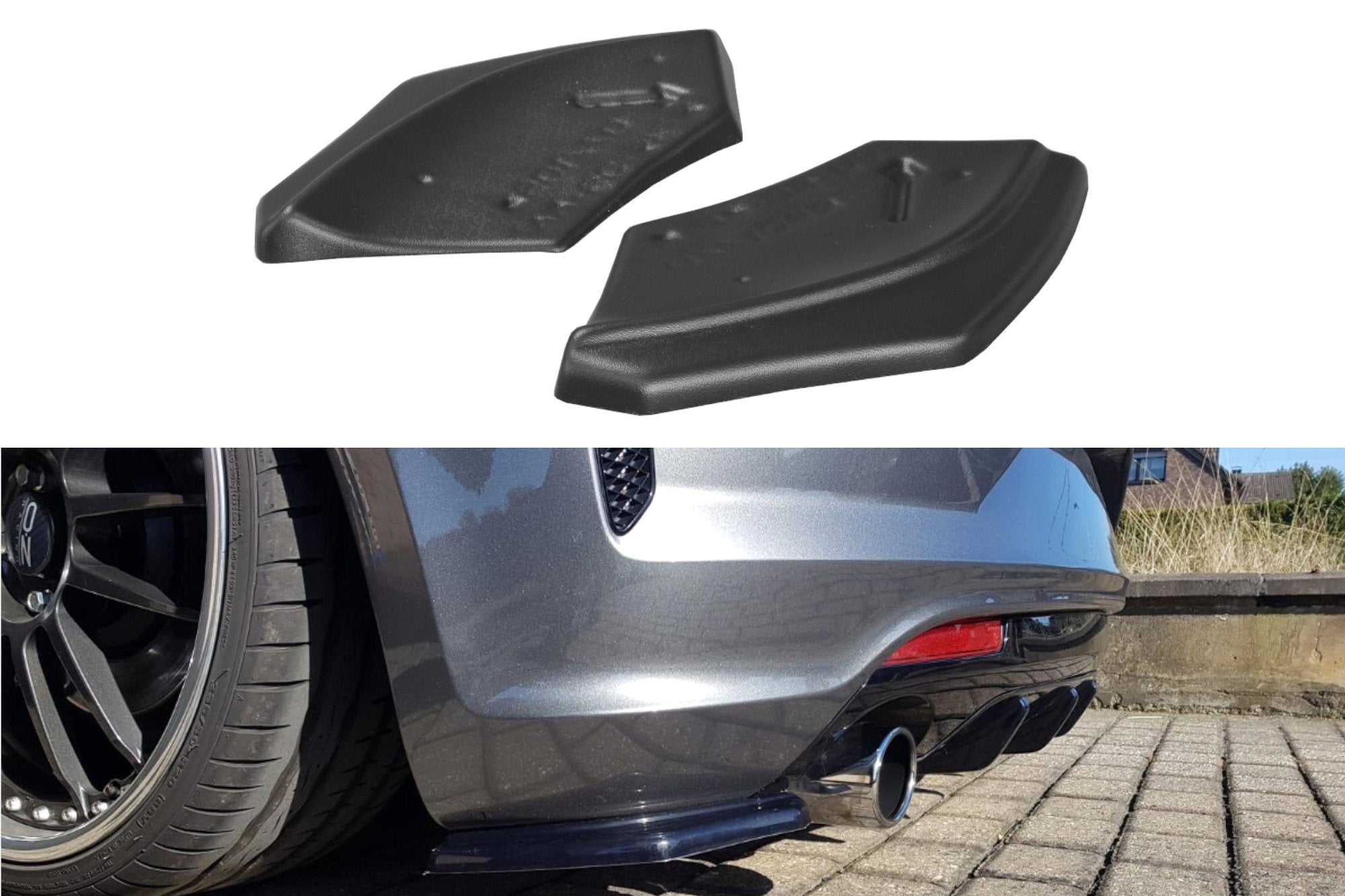 Image of Rear Side Splitters Volkswagen Scirocco MK.3 R Facelift-GB