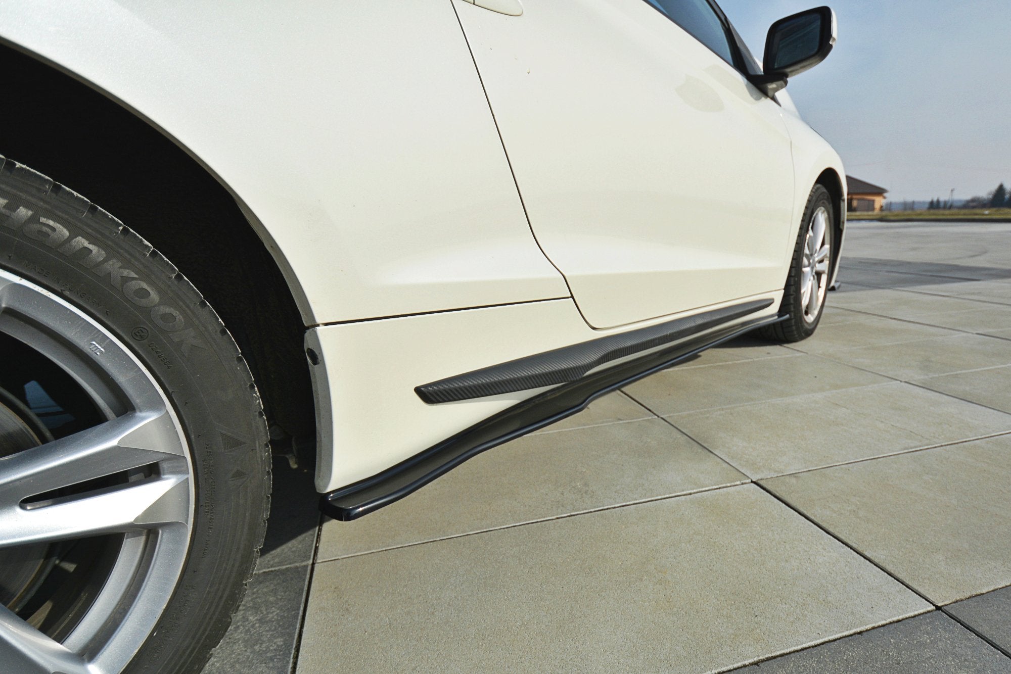 Image of Side Skirts Diffusers Honda CR-Z - Gloss Black
