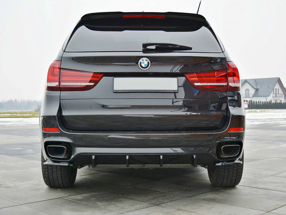 Image of Rear Side Splitters BMW X5 F15 M-Pack - Gloss Black