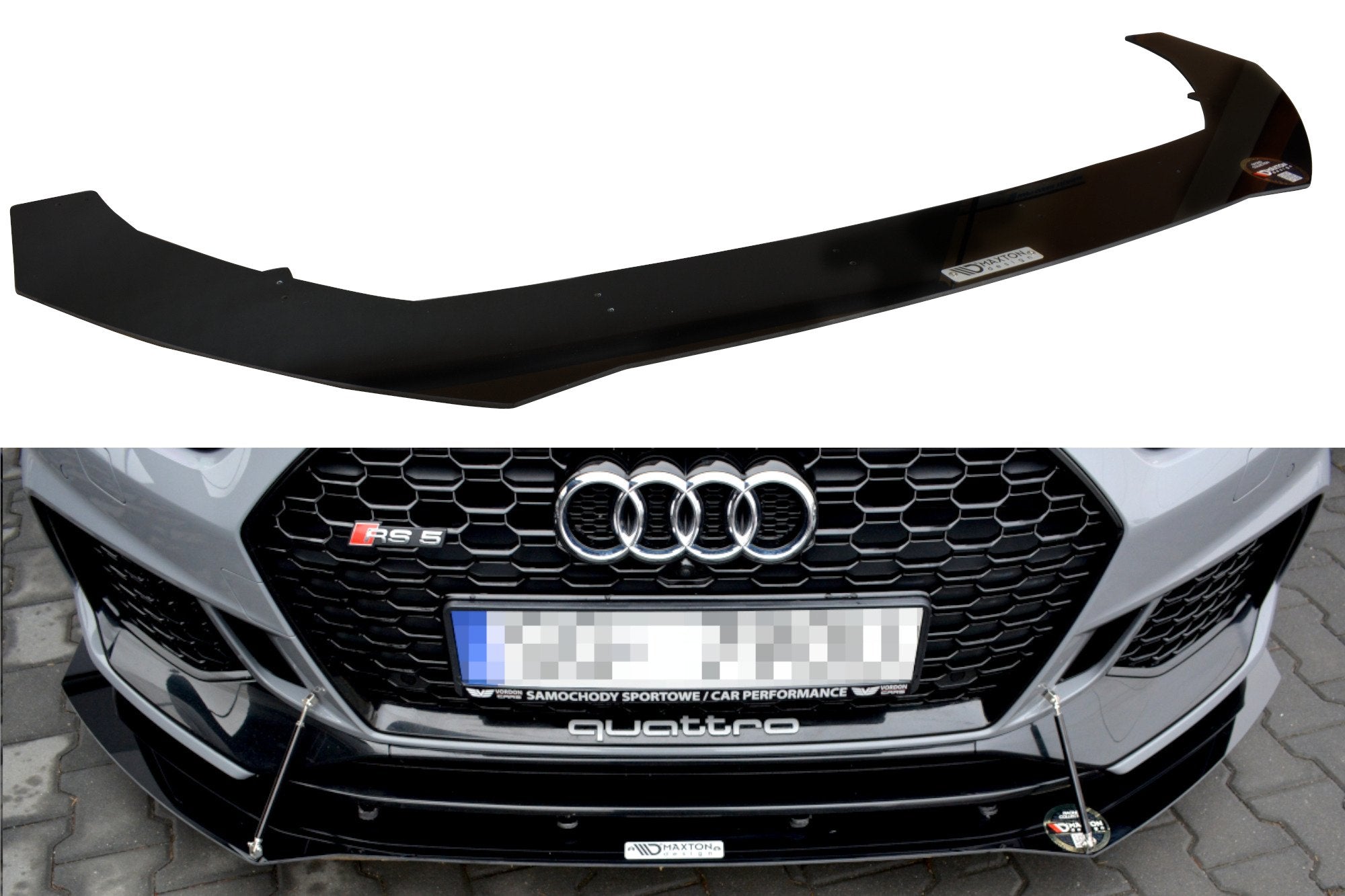 Image of Racing Front Splitter V.1 Audi RS5 F5 Coupe / Sportback