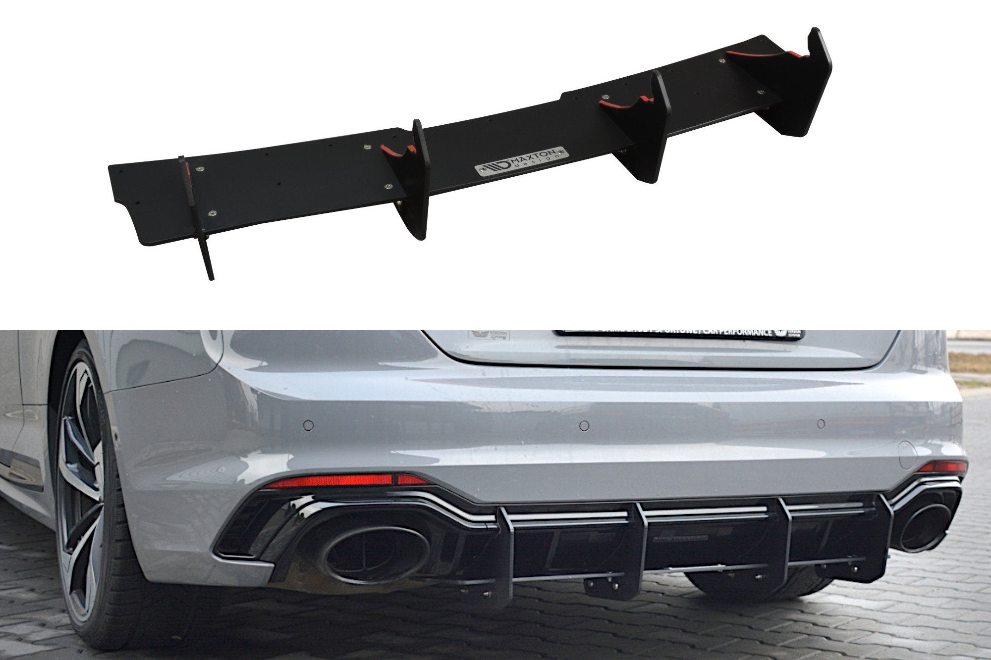 Image of Rear Diffuser V.2 Audi RS5 F5 Coupe / Sportback