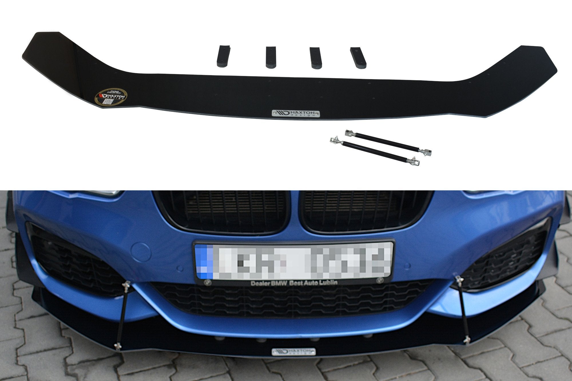 Front Racing Splitter V.1 BMW 1 F20/F21 M-Power Facelift