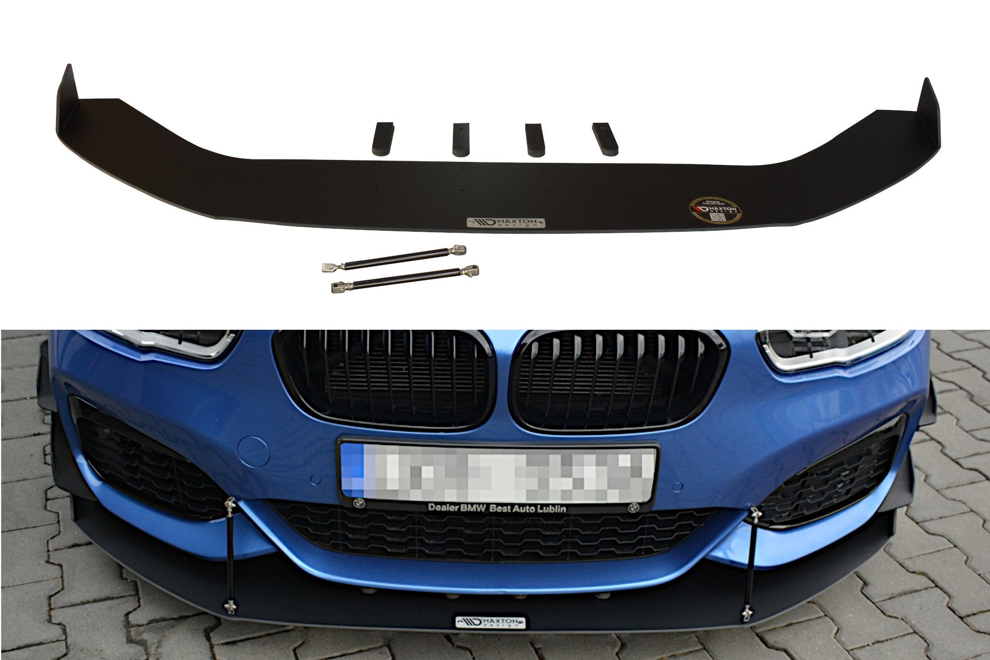 Front Racing Splitter V.2 BMW 1 F20/F21 M-Power Facelift