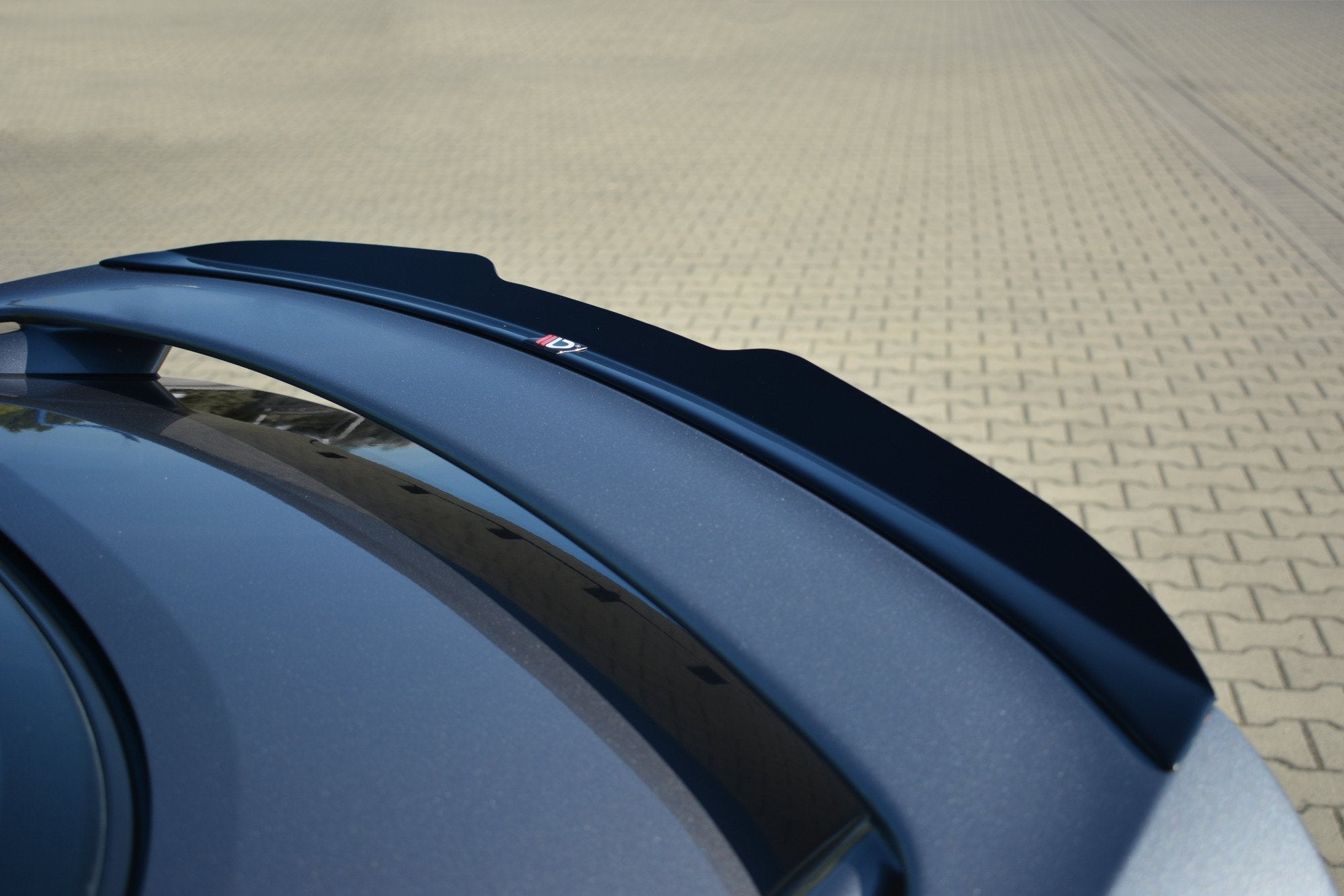 Image of Spoiler Extension Hyundai Genesis Coupé MK.1 - Glanzend Zwart