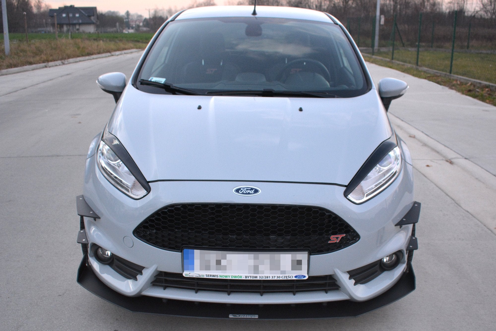 Image of Front Splitter Racing V.3 Ford Fiesta ST MK7 FL