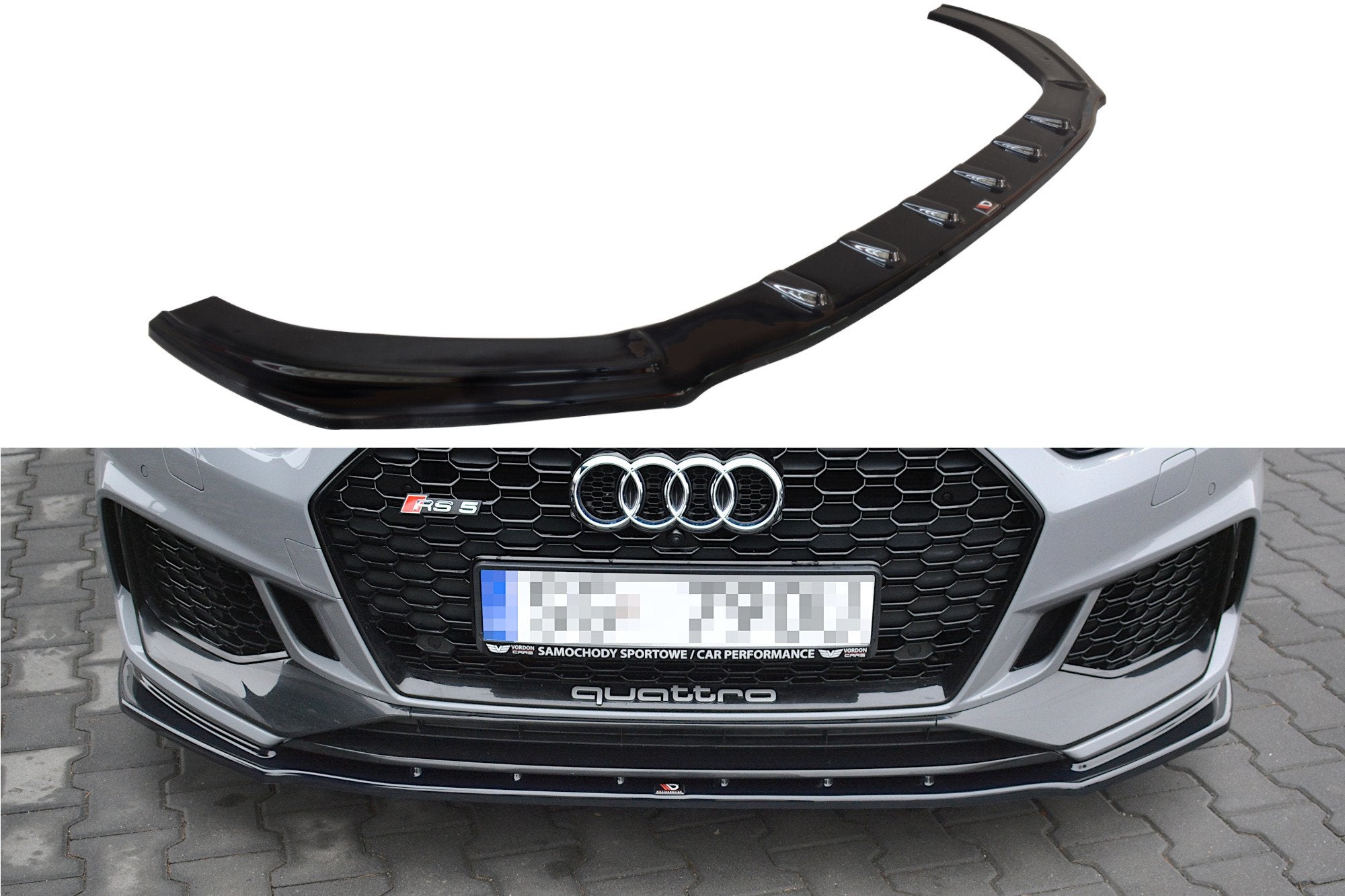 Image of Front Splitter V.1 Audi RS5 F5 Coupe / Sportback-GB
