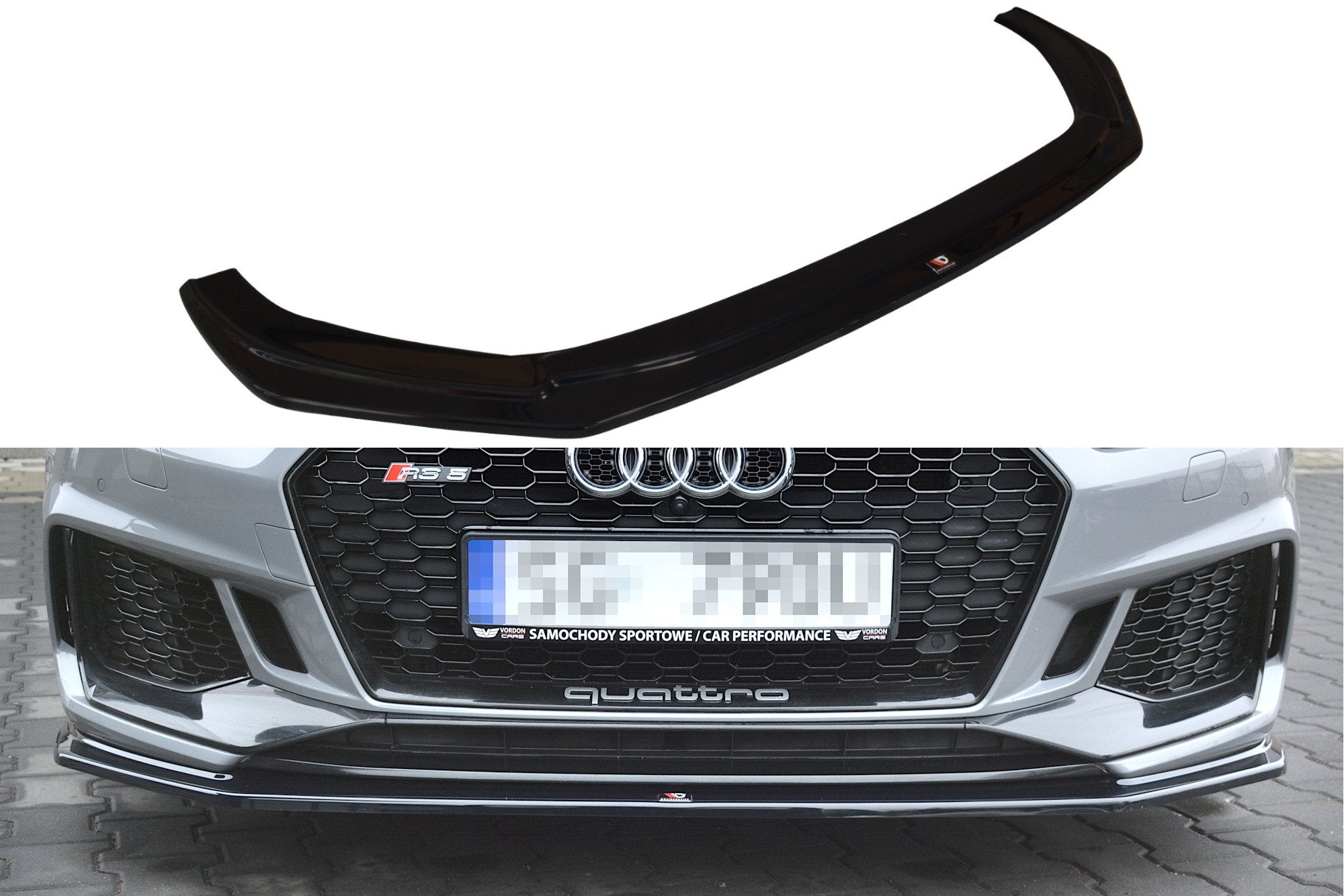 Image of Front Splitter V.2 Audi RS5 F5 Coupe / Sportback-GB