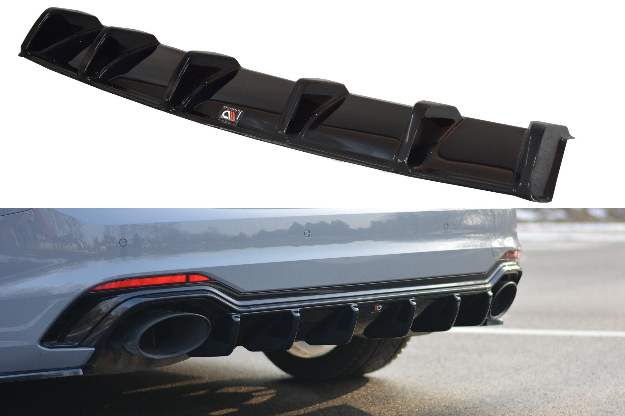 Image of Rear Valance Audi RS5 F5 Coupe / Sportback - Textured
