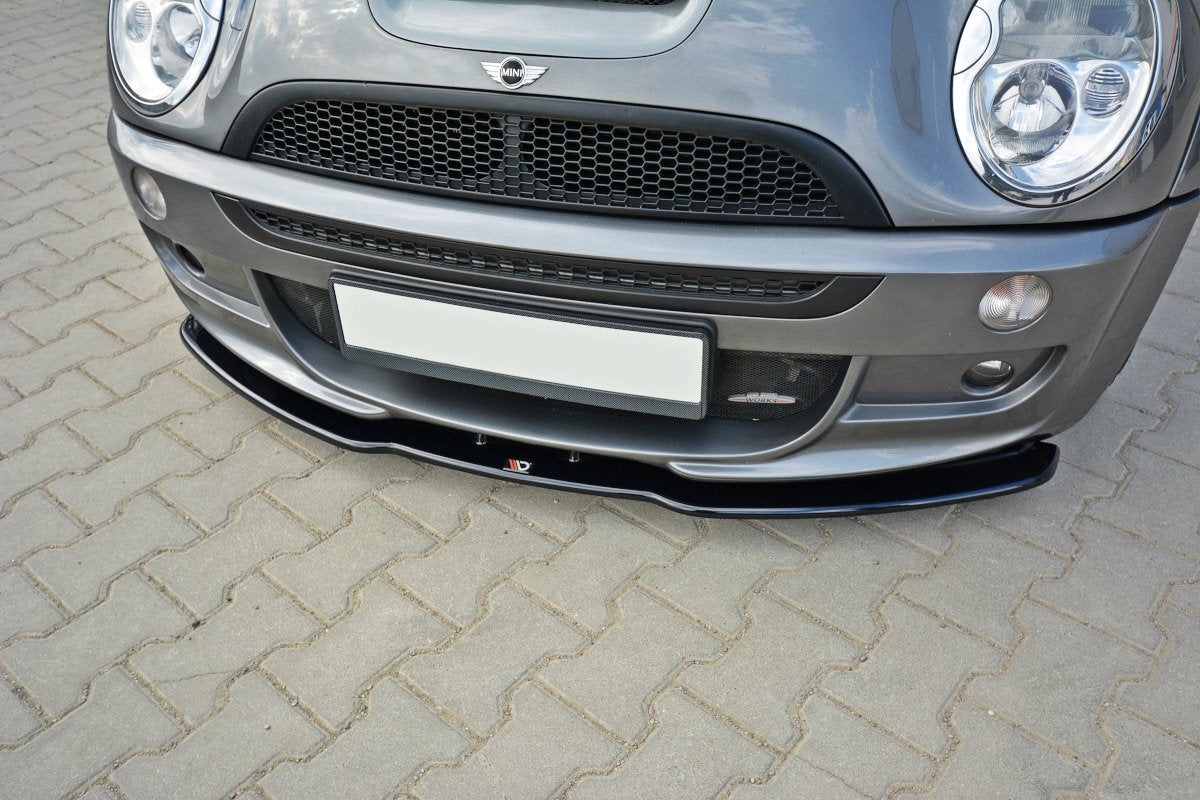 Image of Front Splitter Mini R53 Cooper S JCW - Gloss Black