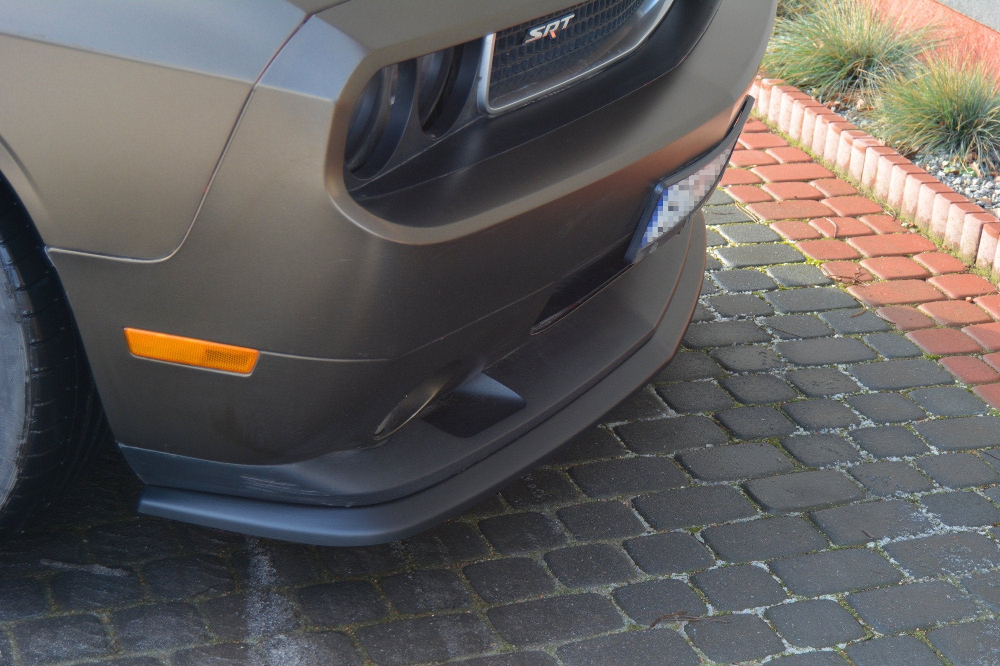 Image of Front Splitter Dodge Challenger MK3. Phase-I Srt8 Coupe-GB