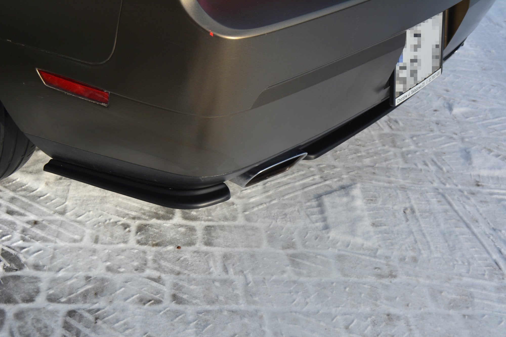 Image of Rear Side Splitters Dodge Challenger MK3. Phase-I Srt8 Coupe V3