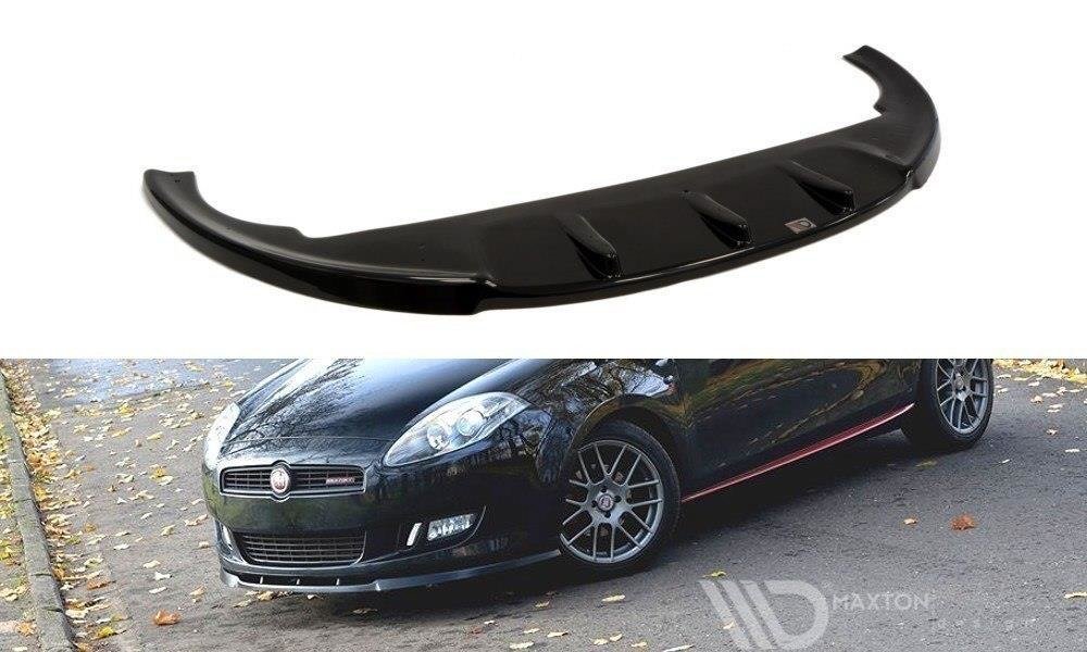 Image of Front Splitter Fiat Bravo Ii - Gloss Black