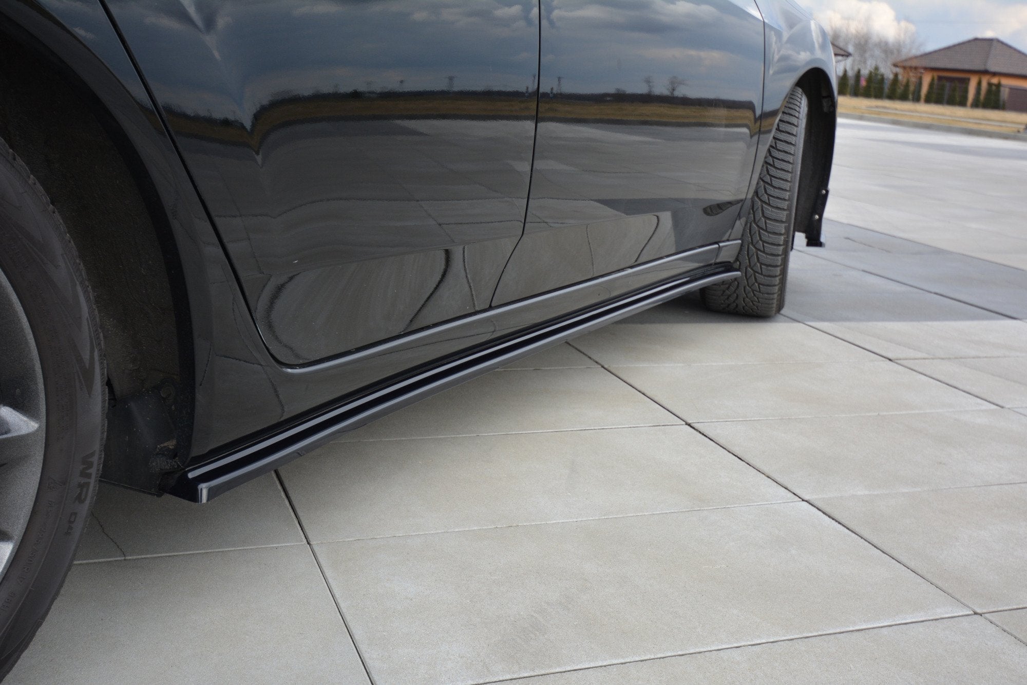 Image of Side Skirts Diff. Honda Accord MK8 (Cu-Series) Preface Sedan V2