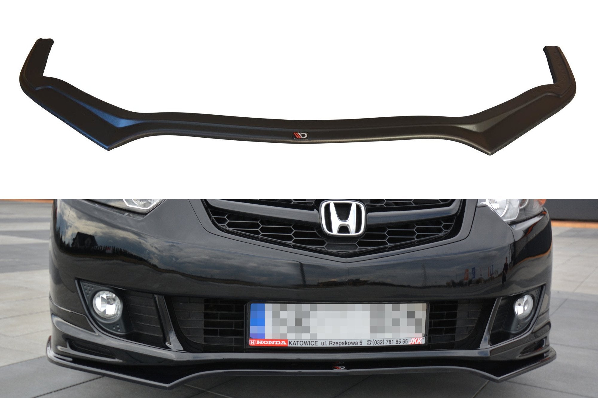 Image of Splitter Honda Accord MK.8 Type-S (Cu-serie) Voorwoord Sedan- V3