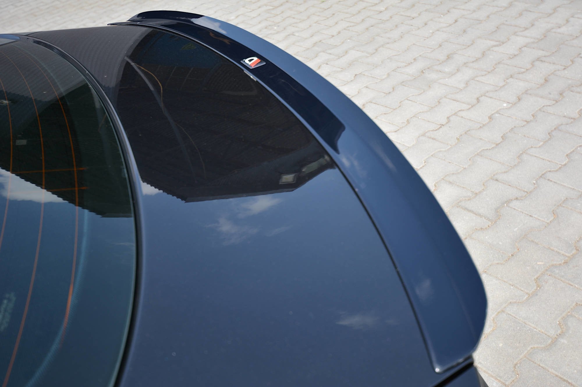 Image of Spoiler Extension Audi A5 Sportback S-Line MK1. Facelift (8T