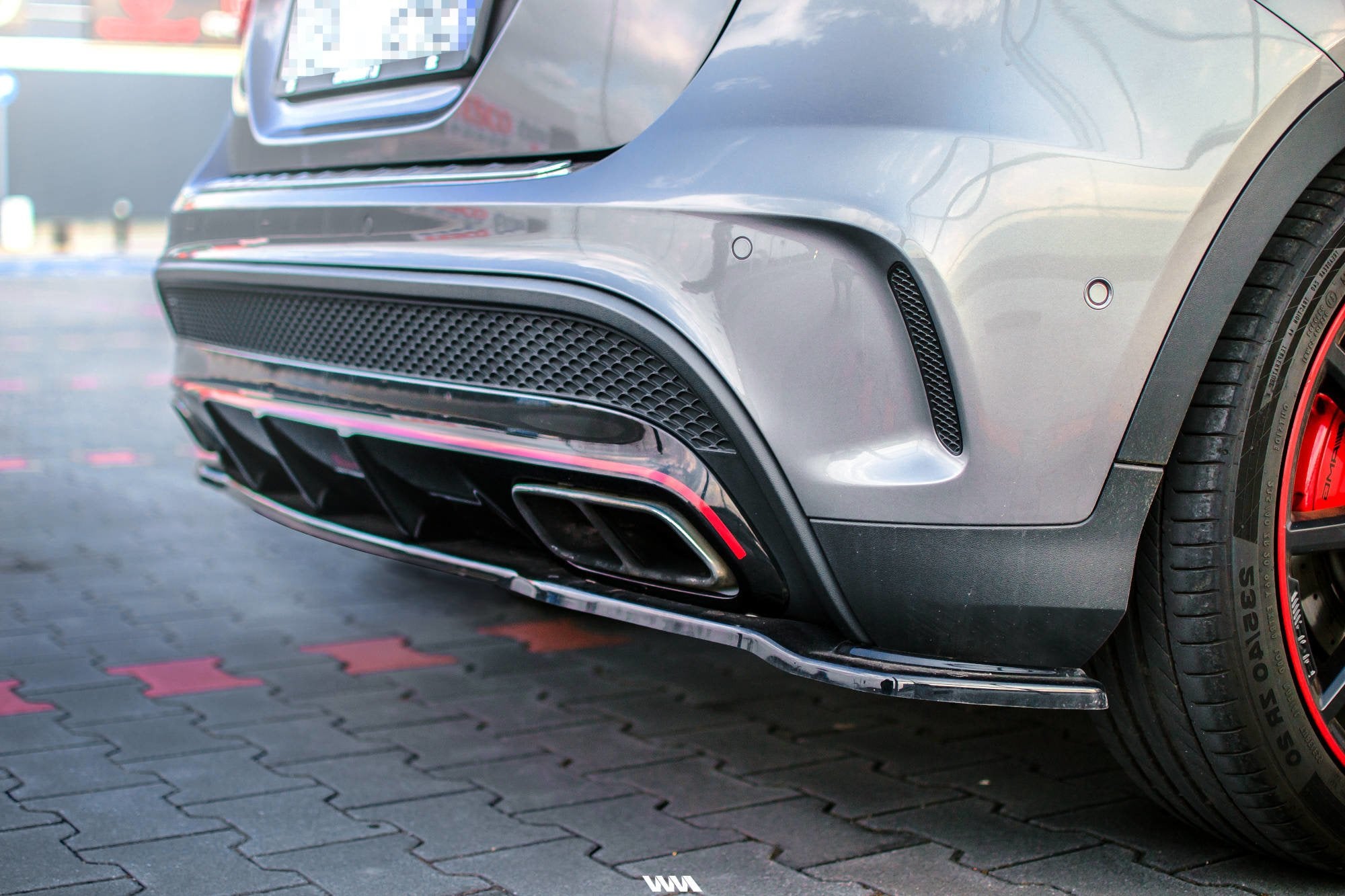 Image of Splitter Mercedes-Benz Gla 45 AMG Suv (X156) Preface-GB V2