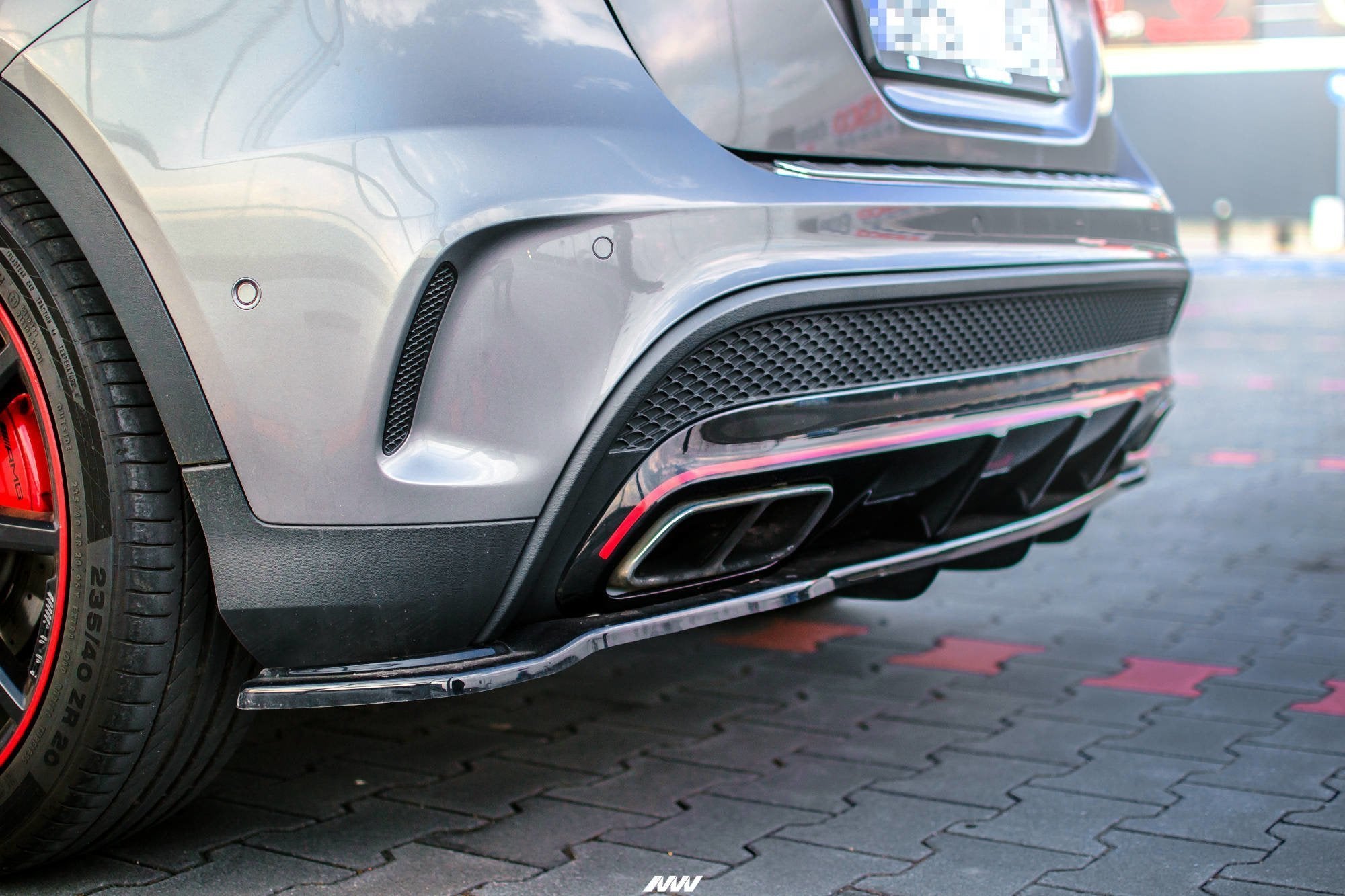 Image of Splitter Mercedes-Benz Gla 45 AMG Suv (X156) Preface-GB V1