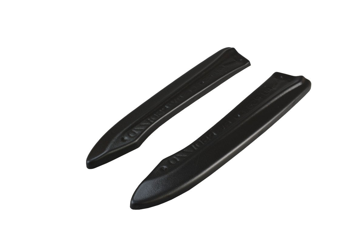 Image of Rear Side Splitters Audi RS6 C6 Avant - Gloss Black