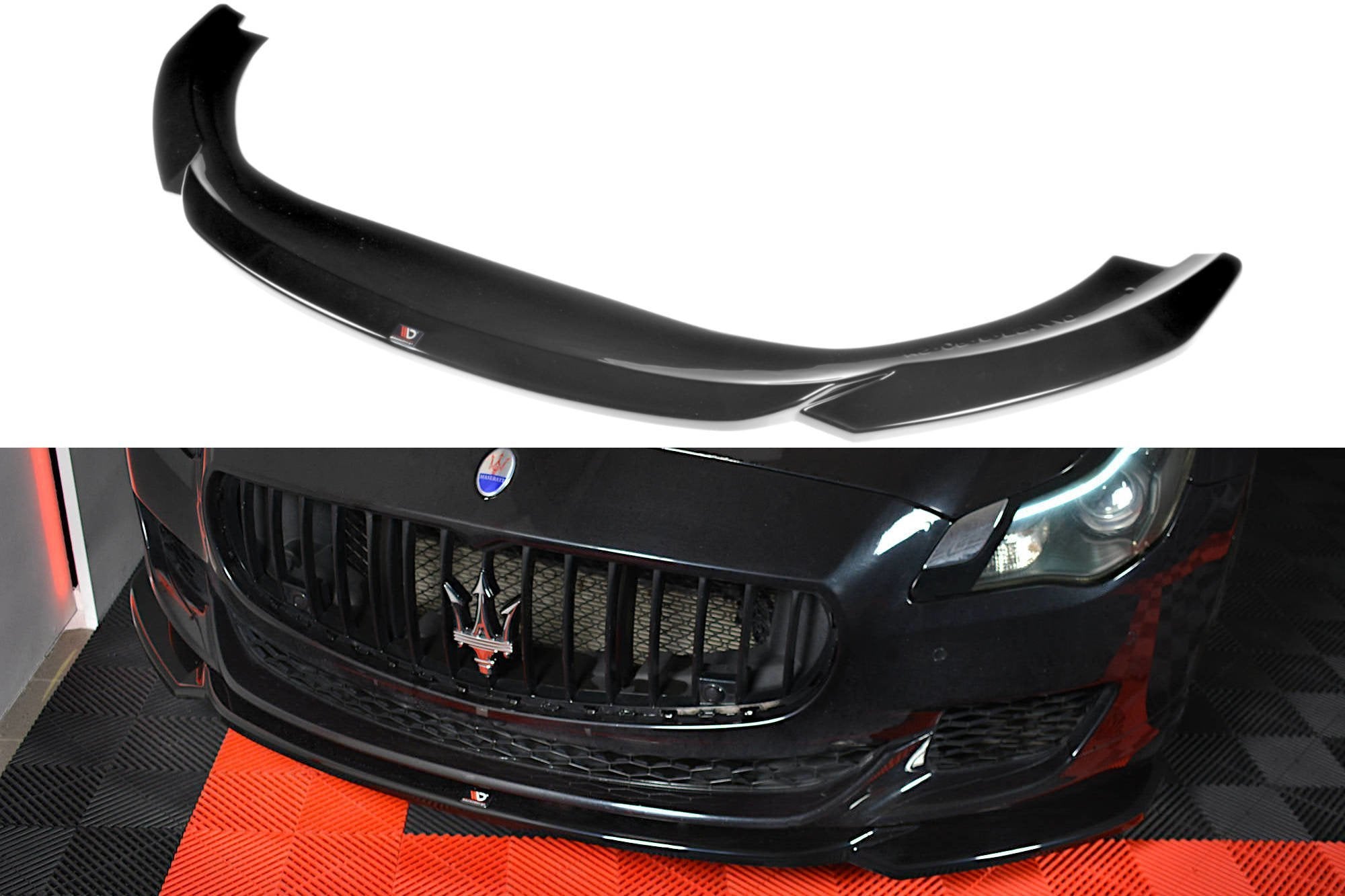 Image of Front Splitter Maserati Quattroporte MK.6 Preface-GB