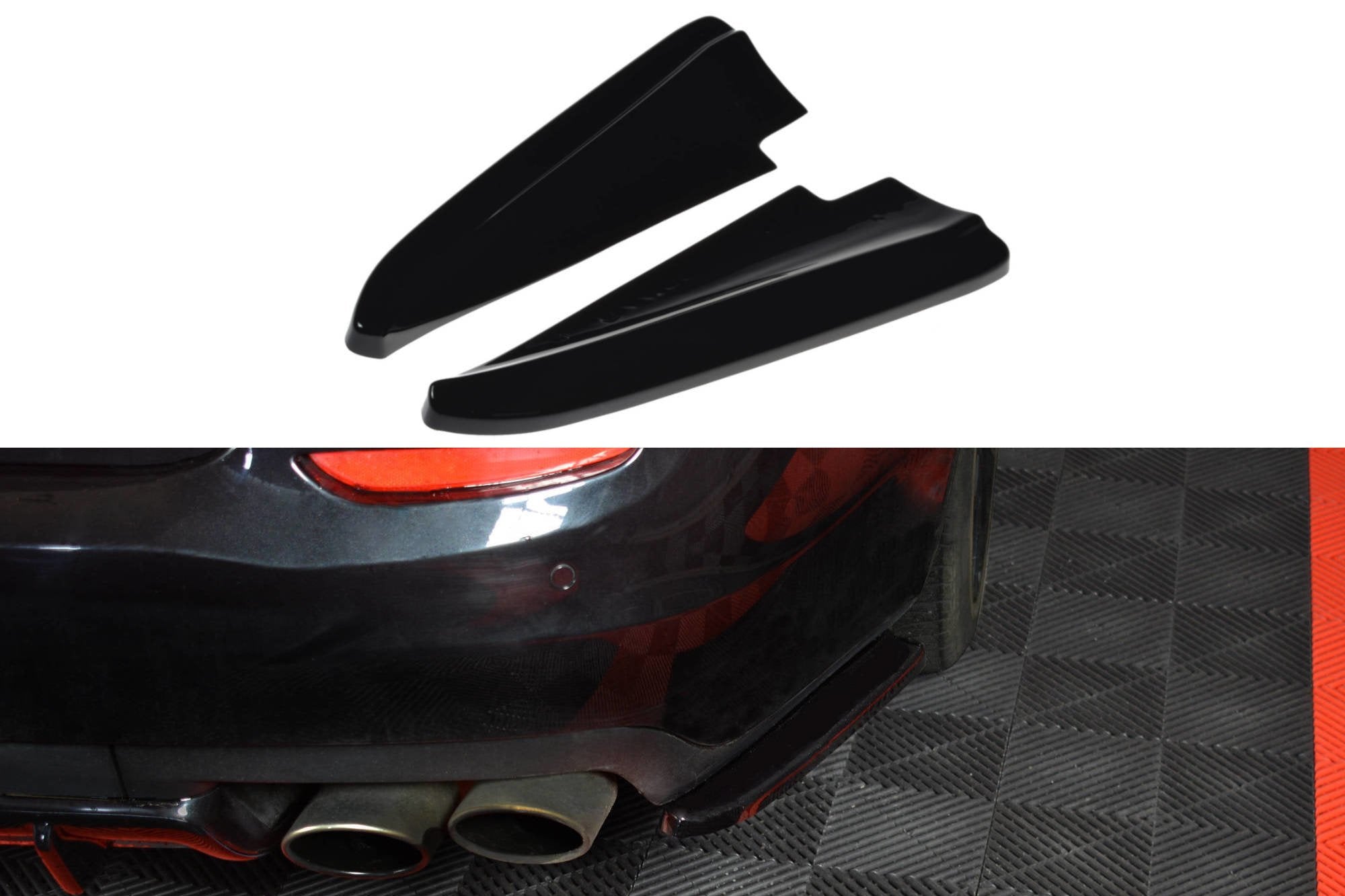 Image of Rear Side Splitters Maserati Quattroporte MK.6 Preface-GB